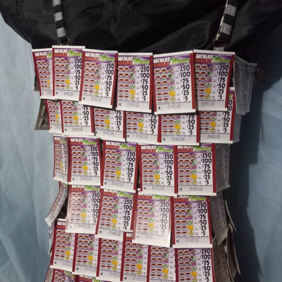 ONE OF A KIND HALLOWEEN PULL TAB DRESS - Picture 4 of 9